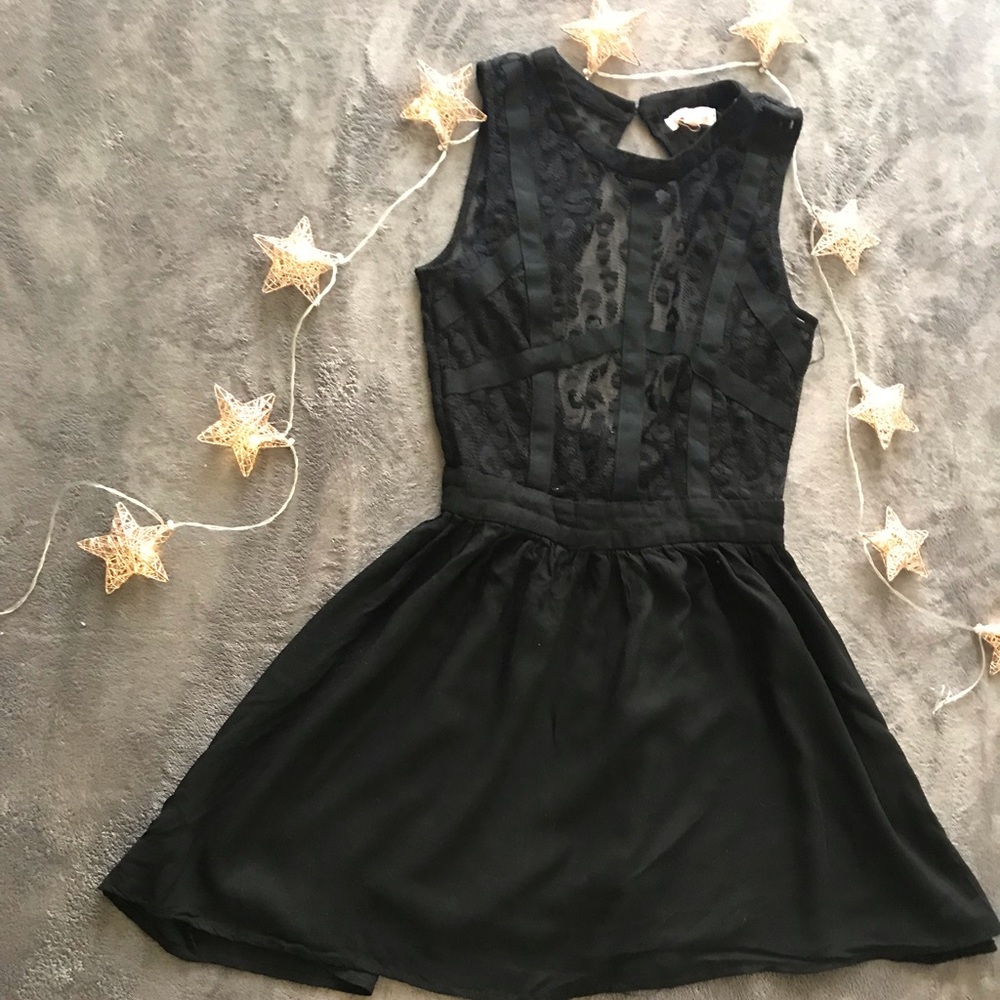 Little Black Dress Lace Pattern